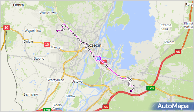 Rozkład jazdy autobusu 531 na przystanku Parnica nż 14. ZDiTM Szczecin na mapie Targeo