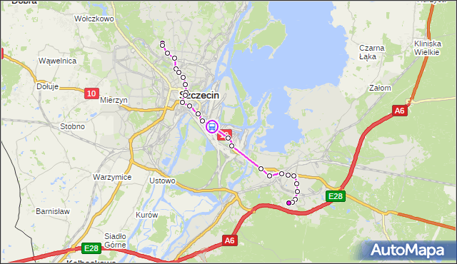 Rozkład jazdy autobusu 532 na przystanku Parnica nż 14. ZDiTM Szczecin na mapie Targeo