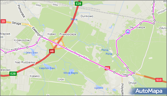 Rozkład jazdy autobusu 534 na przystanku Drwali nż 12. ZDiTM Szczecin na mapie Targeo