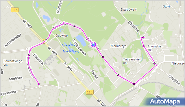 Rozkład jazdy autobusu 80 na przystanku Las Arkoński nż 12. ZDiTM Szczecin na mapie Targeo