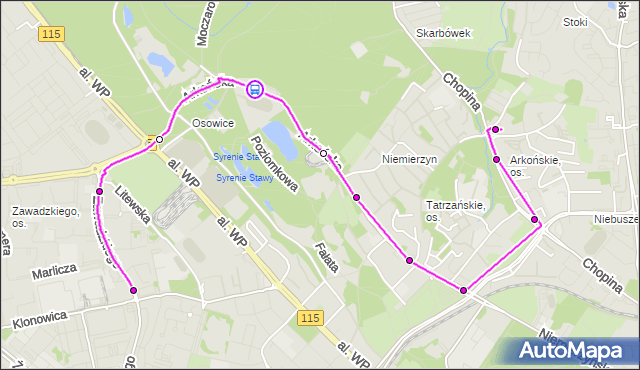 Rozkład jazdy autobusu 80 na przystanku Stadion „Arkonia” nż 12. ZDiTM Szczecin na mapie Targeo