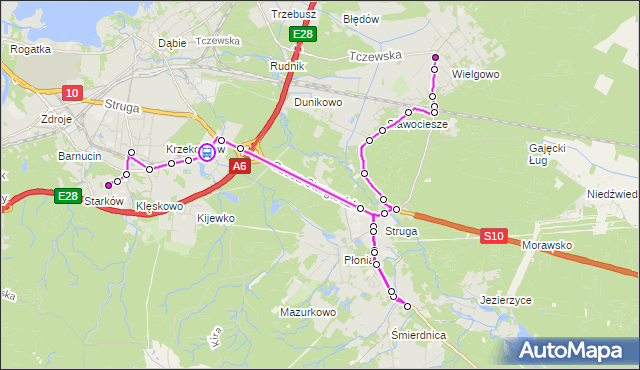 Rozkład jazdy autobusu 534 na przystanku Jelenia 11. ZDiTM Szczecin na mapie Targeo