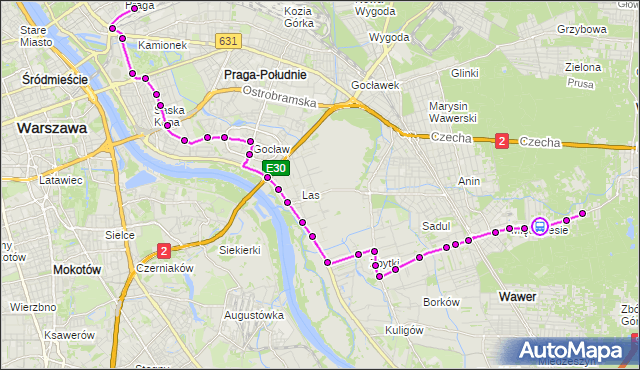 Rozkład jazdy autobusu 147 na przystanku Centrum Zdrowia Dziecka 01. ZTM Warszawa na mapie Targeo