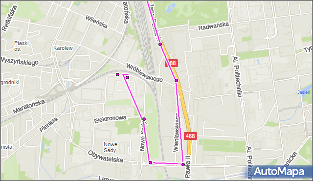 Rozkład jazdy autobusu 52 na przystanku Karolewska - Włókniarzy (Dw. Ł. Kaliska). MPKLodz na mapie Targeo