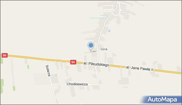 Gwizdaj, 14 Lipca, mapa Gwizdaj