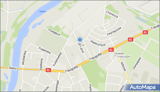 Korczaki, 22 Lipca, mapa Korczaki