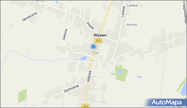 Wijewo, 25 Maja, mapa Wijewo