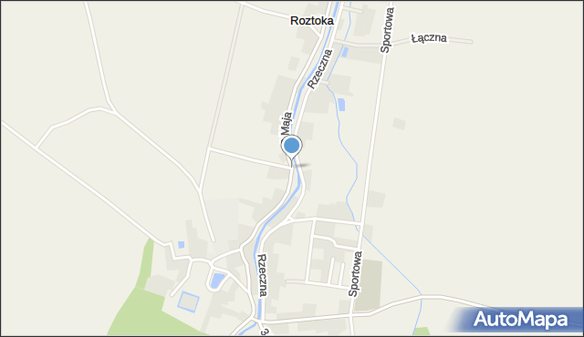 Roztoka gmina Dobromierz, 3 Maja, mapa Roztoka gmina Dobromierz