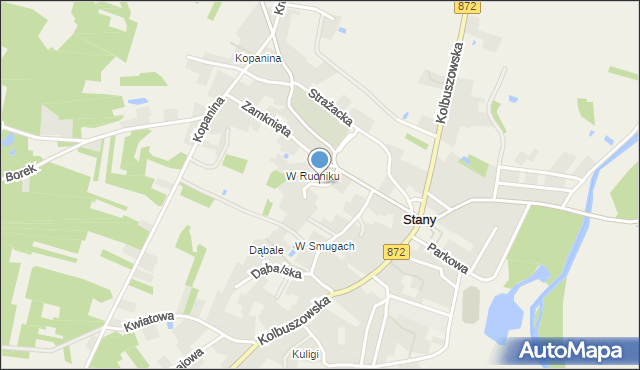 Stany gmina Bojanów, 3 Maja, mapa Stany gmina Bojanów