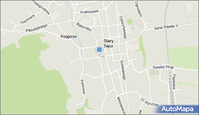 Stary Sącz, 3 Maja, mapa Stary Sącz