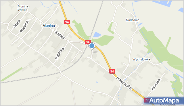 Tuczempy, 3 Maja, mapa Tuczempy