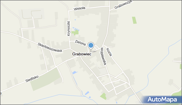 Grabowiec powiat zamojski, 700-lecia, mapa Grabowiec powiat zamojski