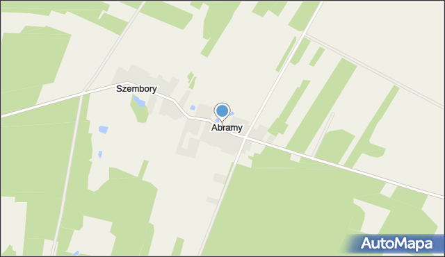 Abramy, Abramy, mapa Abramy