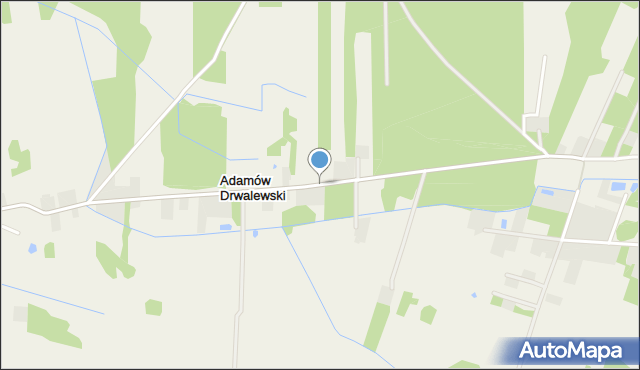 Adamów Drwalewski, Adamów Drwalewski, mapa Adamów Drwalewski
