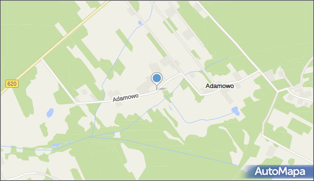 Adamowo gmina Nowe Miasto, Adamowo, mapa Adamowo gmina Nowe Miasto