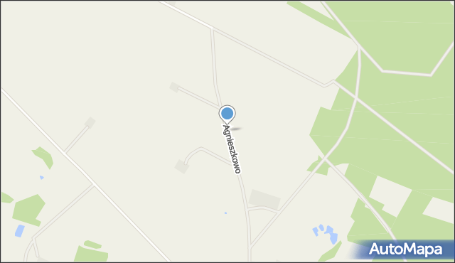 Agnieszkowo gmina Szczutowo, Agnieszkowo, mapa Agnieszkowo gmina Szczutowo