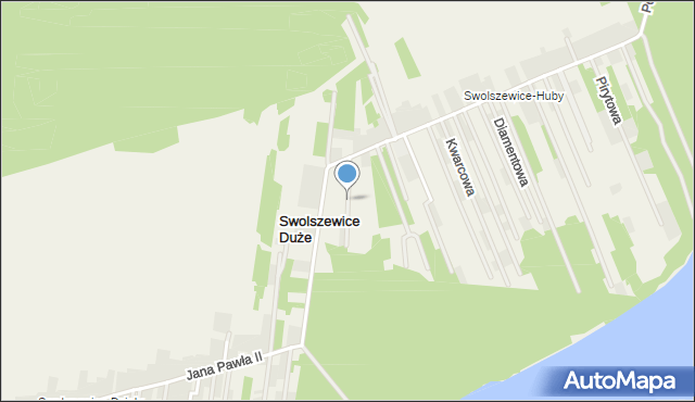 Swolszewice Duże, Agatowa, mapa Swolszewice Duże