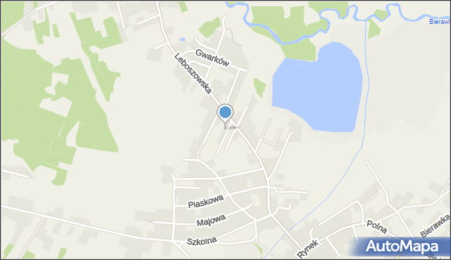 Pilchowice powiat gliwicki, Akacjowa, mapa Pilchowice powiat gliwicki