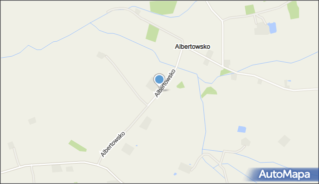 Albertowsko, Albertowsko, mapa Albertowsko