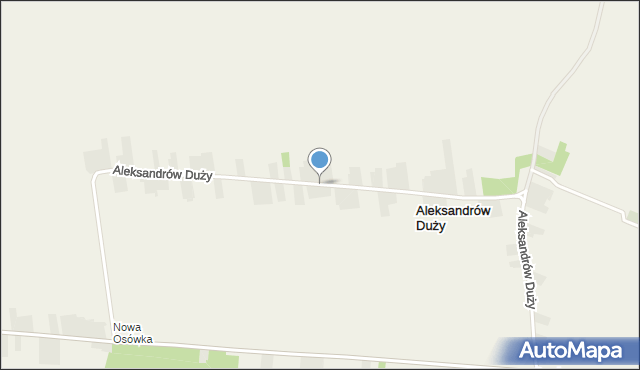 Aleksandrów Duży, Aleksandrów Duży, mapa Aleksandrów Duży