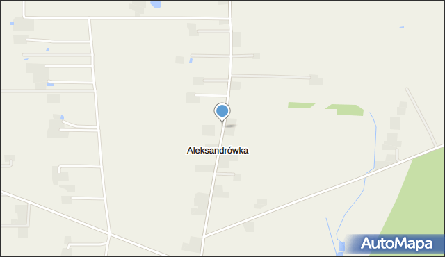 Aleksandrówka gmina Belsk Duży, Aleksandrówka, mapa Aleksandrówka gmina Belsk Duży