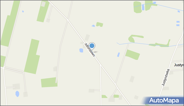 Alfonsowo, Alfonsowo, mapa Alfonsowo