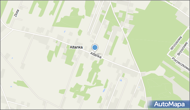Altanka, Altanka, mapa Altanka