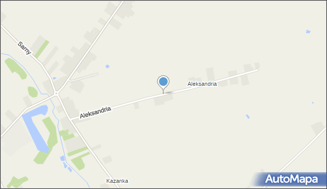 Gruszczyce, Aleksandria, mapa Gruszczyce