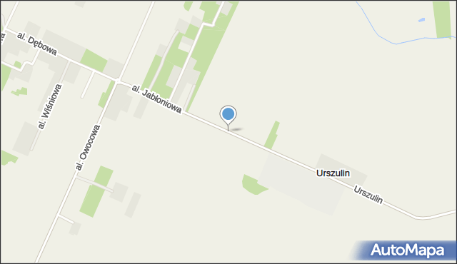 Książenice gmina Grodzisk Mazowiecki, Aleja Jabłoniowa, mapa Książenice gmina Grodzisk Mazowiecki