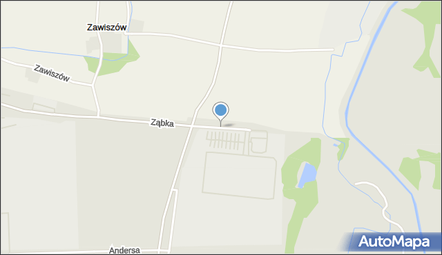 Świdnica, Aleja Colgate, mapa Świdnicy