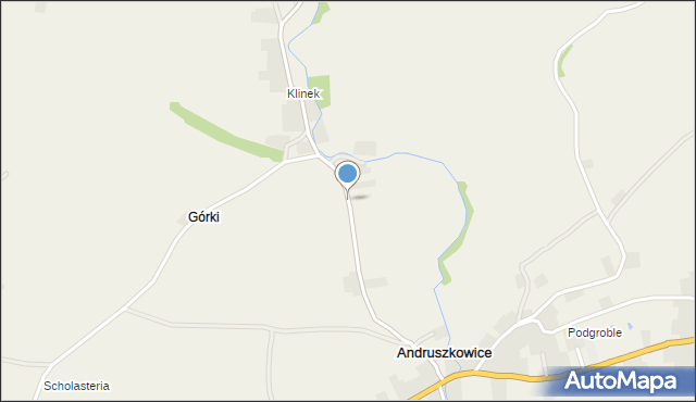 Andruszkowice, Andruszkowice, mapa Andruszkowice