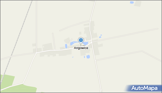 Angowice, Angowice, mapa Angowice