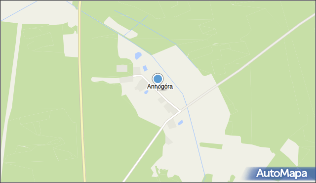 Annogóra, Annogóra, mapa Annogóra
