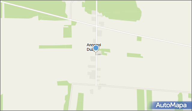 Annopol Duży, Annopol Duży, mapa Annopol Duży