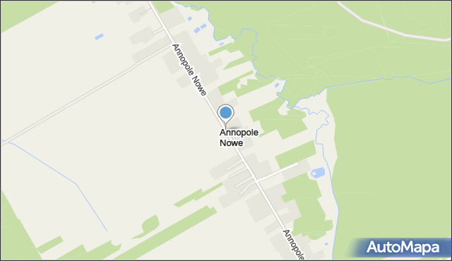 Annopole Nowe, Annopole Nowe, mapa Annopole Nowe