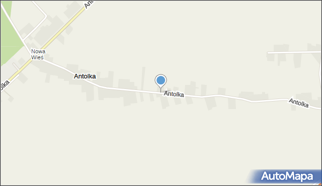 Antolka gmina Książ Wielki, Antolka, mapa Antolka gmina Książ Wielki