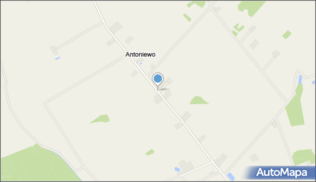 Antoniewo gmina Gozdowo, Antoniewo, mapa Antoniewo gmina Gozdowo