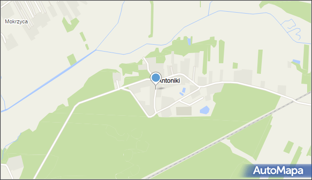 Antoniki, Antoniki, mapa Antoniki