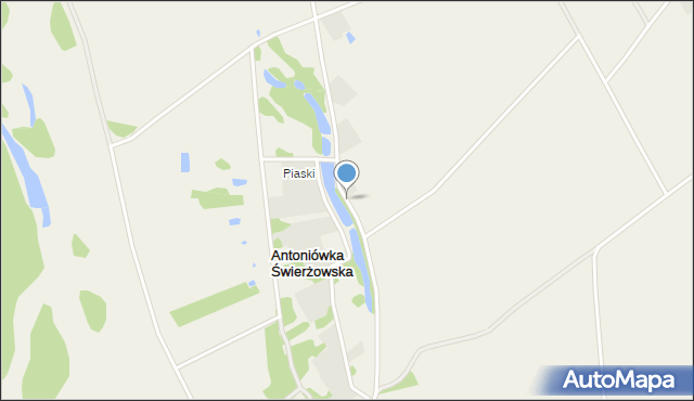 Antoniówka Świerżowska, Antoniówka Świerżowska, mapa Antoniówka Świerżowska