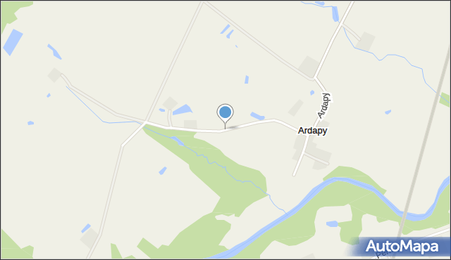 Ardapy, Ardapy, mapa Ardapy