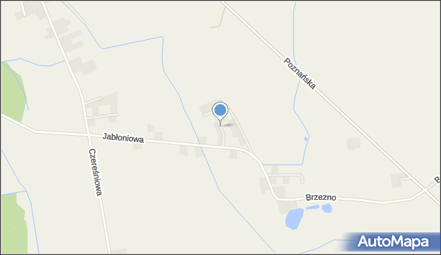 Kiączyn, Arbuzowa, mapa Kiączyn