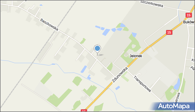 Krotoszyn, Arbuzowa, mapa Krotoszyna