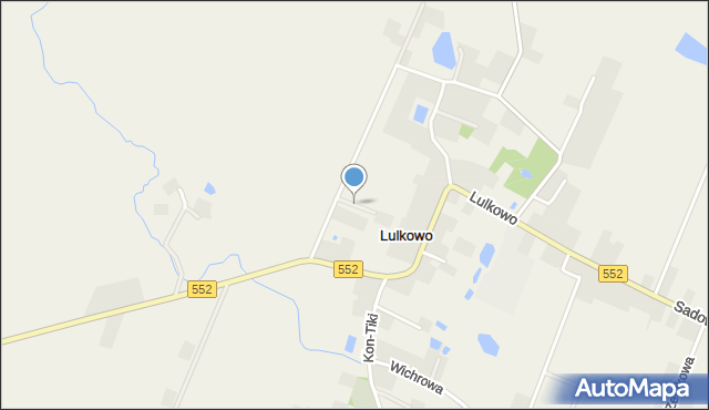 Lulkowo gmina Łysomice, Astronomiczna, mapa Lulkowo gmina Łysomice