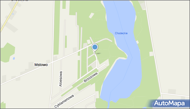 Mstowo, Astrów, mapa Mstowo