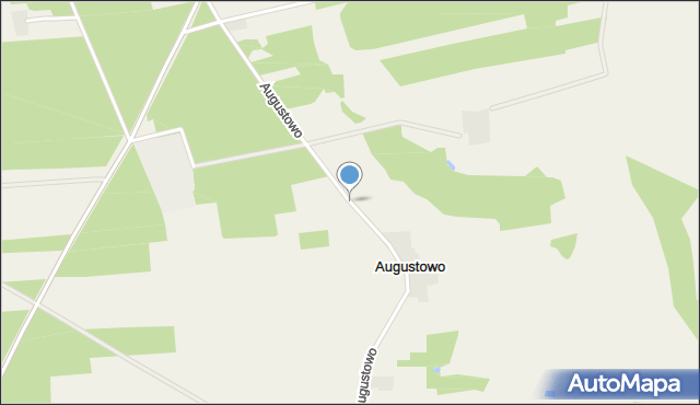 Augustowo gmina Strzegowo, Augustowo, mapa Augustowo gmina Strzegowo