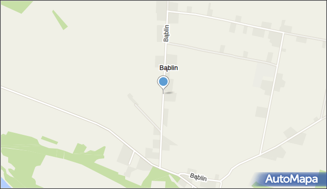 Bąblin, Bąblin, mapa Bąblin