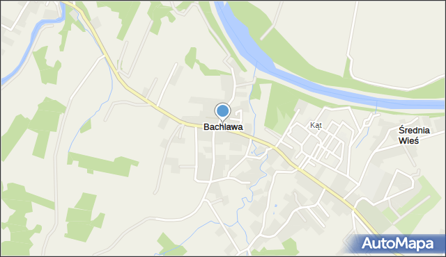 Bachlawa, Bachlawa, mapa Bachlawa