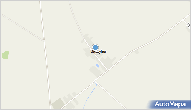 Bączylas, Bączylas, mapa Bączylas