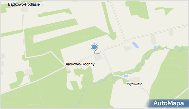 Bądkowo-Rochny, Bądkowo-Rochny, mapa Bądkowo-Rochny