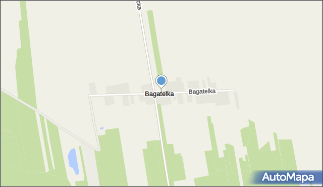 Bagatelka, Bagatelka, mapa Bagatelka